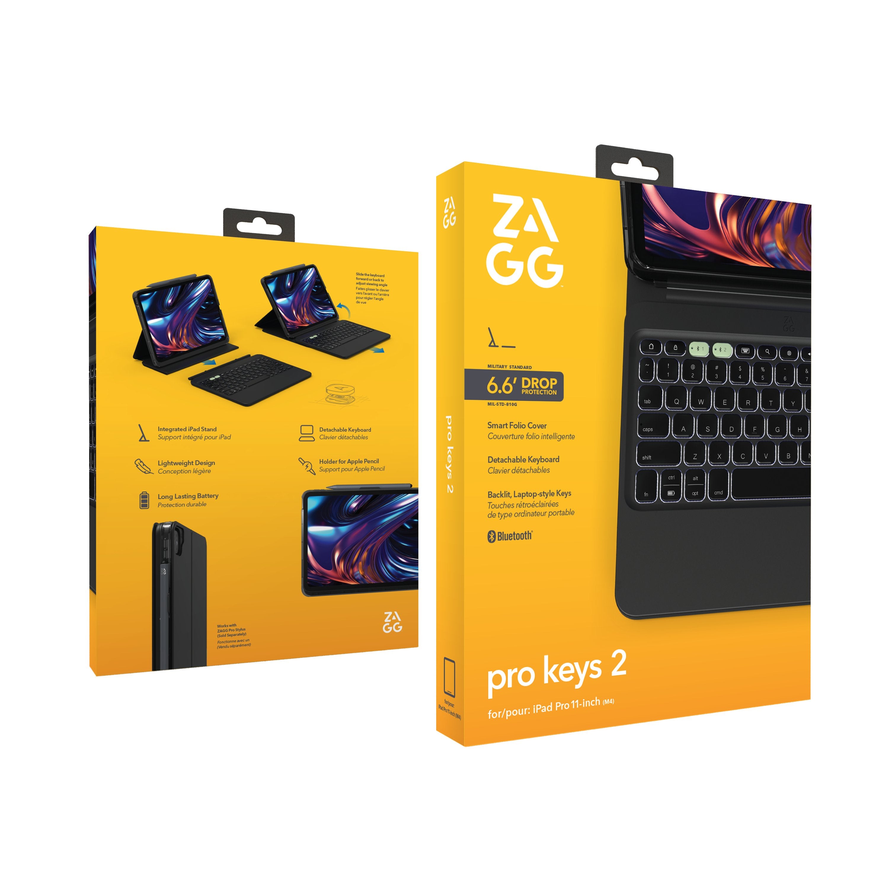 EAN 0840390315076 - ZAGG Pro Keys 2 QWERTZ Alemán Bluetooth Negro imagen 10