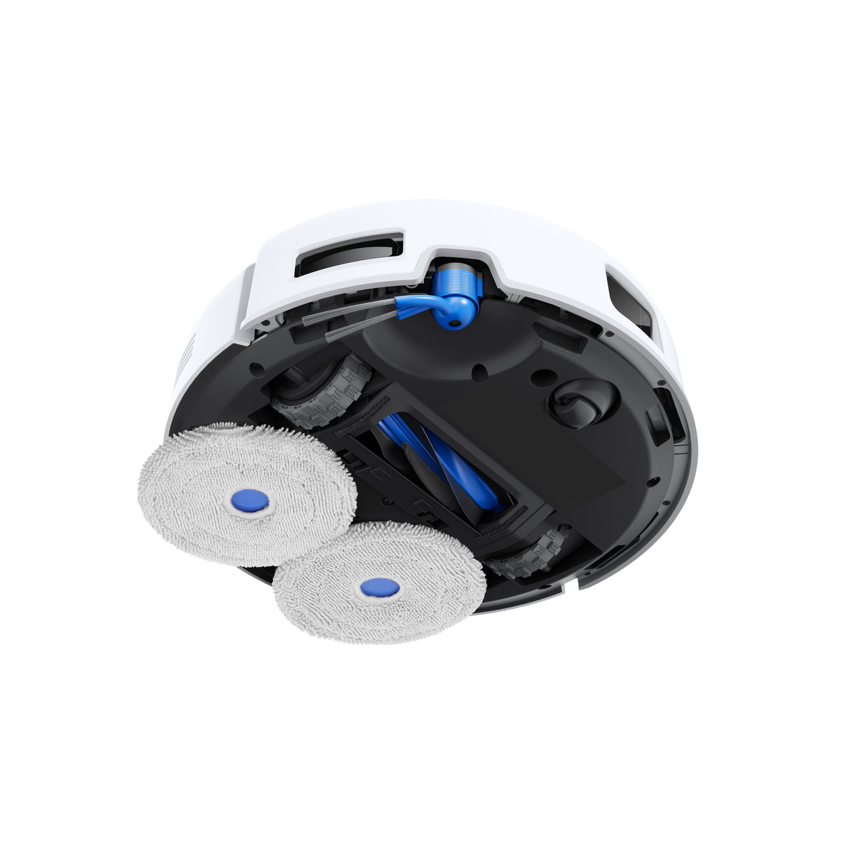 Ecovacs Deebot Mini 2 Vacuum Cleaner,Robot,Wet&Dry,Compact Design,White+Auto-Empty Station