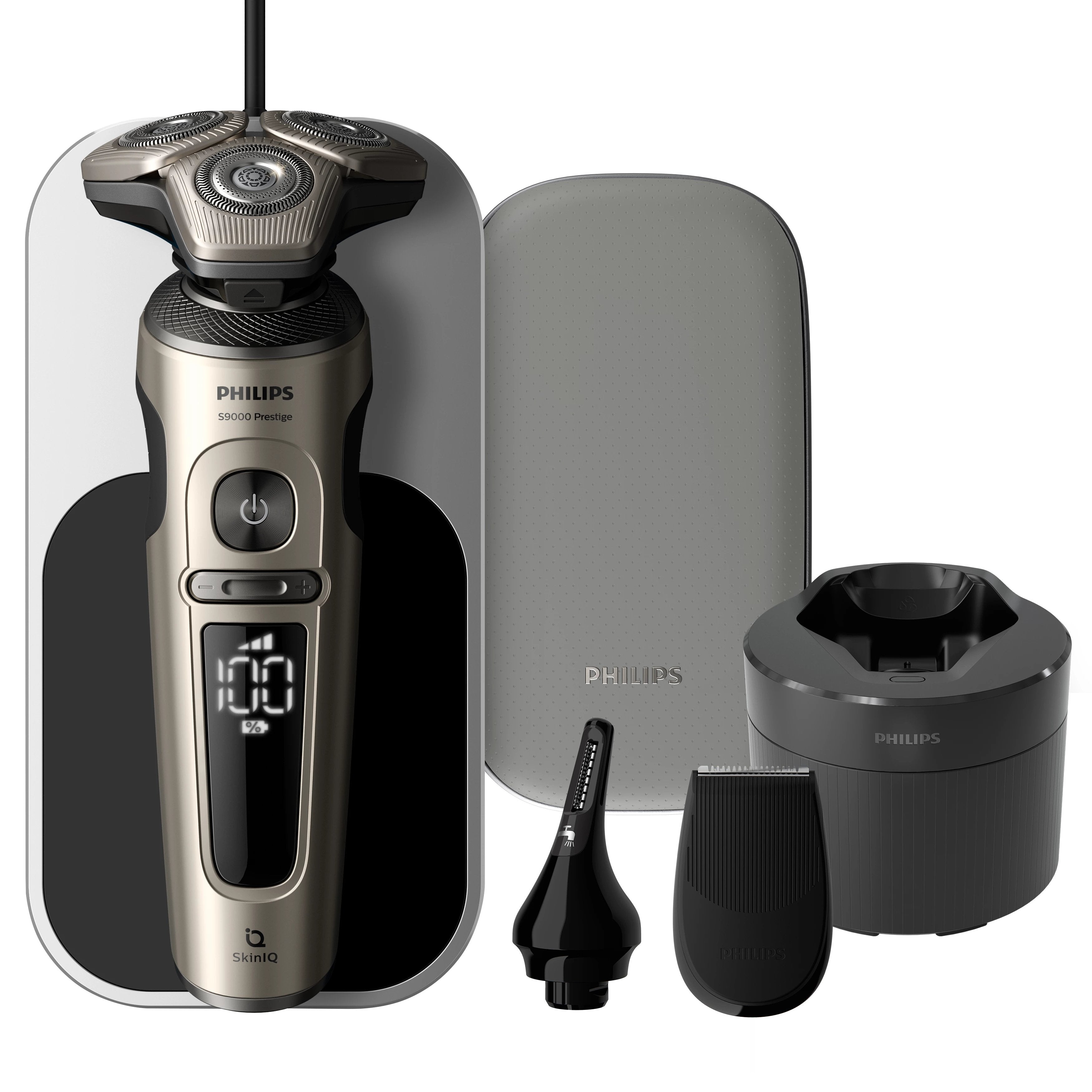 Philips Shaver S9000 Prestige Sp9883/36 Afeitadora Eléctrica Wet & Dry Con Skiniq