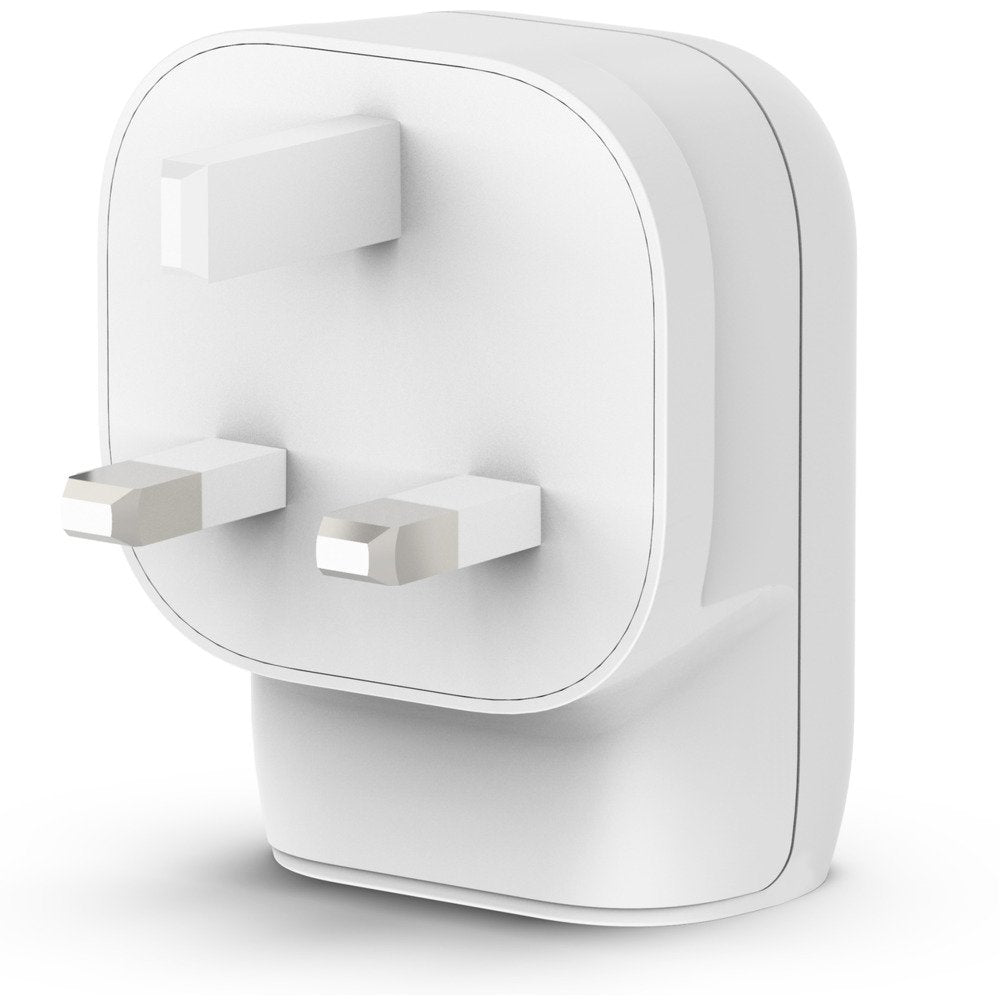 Cargador Belkin Wcb007vfwh Boost Charge Usb-C + Usb Pps 37w