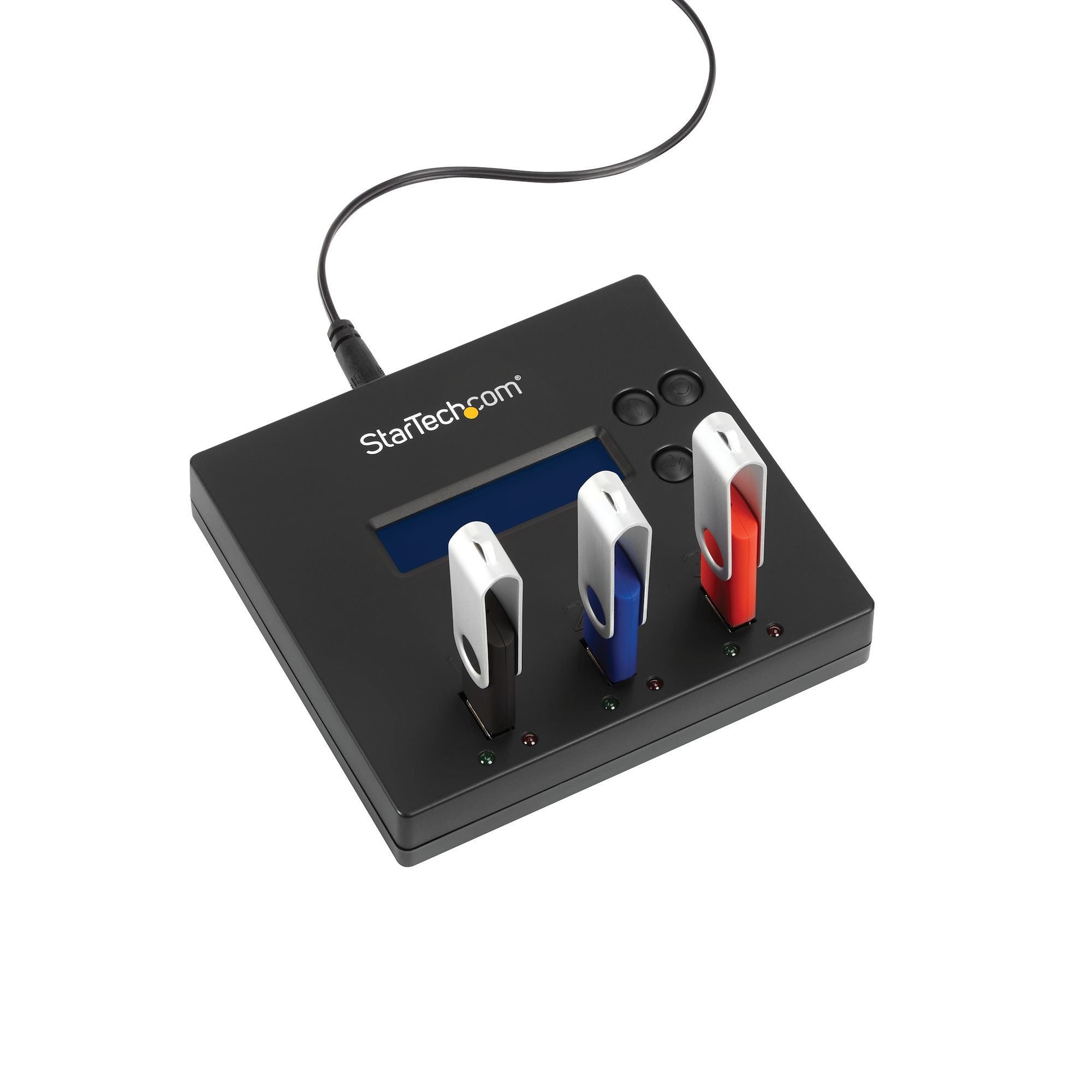 Startech.Com Dock Clonador Copiador Duplicador Borrador Memorias Pendrive Flash Usb 2.0 - 1 A 2 - 2 Puertos De Copia,2 Años