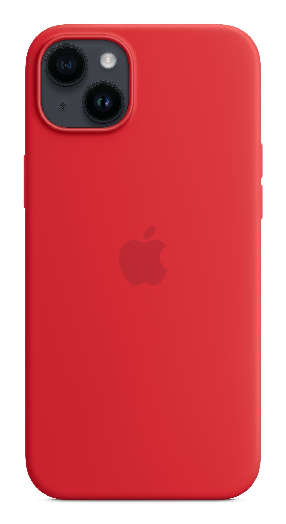 Funda De Silicona Apple Con Magsafe, Funda Para Móvil Roja, Iphone 14 Plus Mw513zm/A