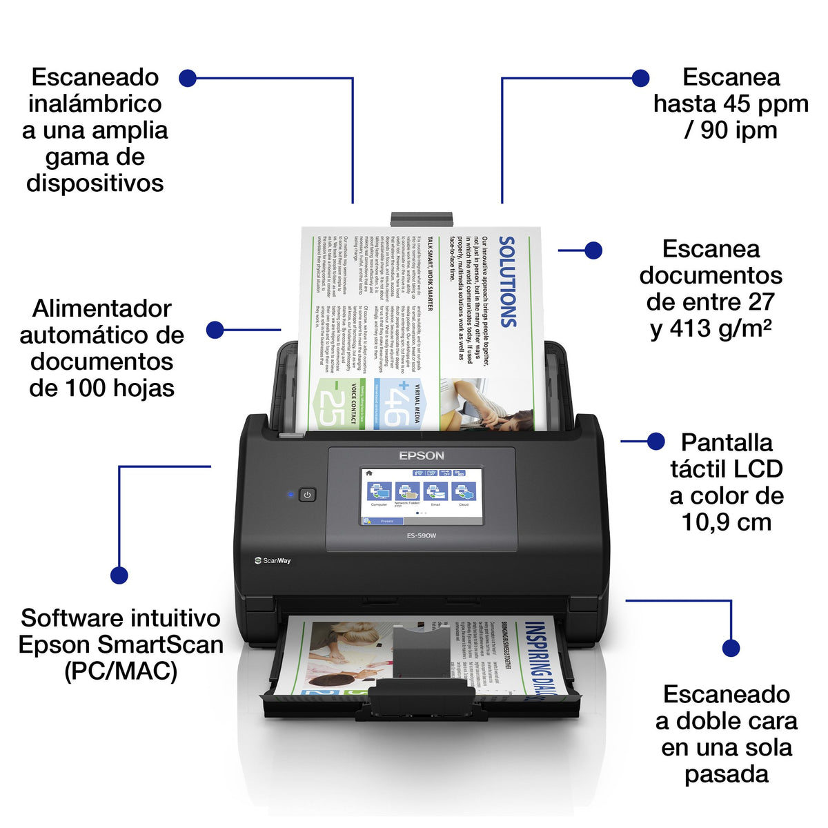 EAN 8715946745787 - Epson WorkForce ES-590W imagen 3
