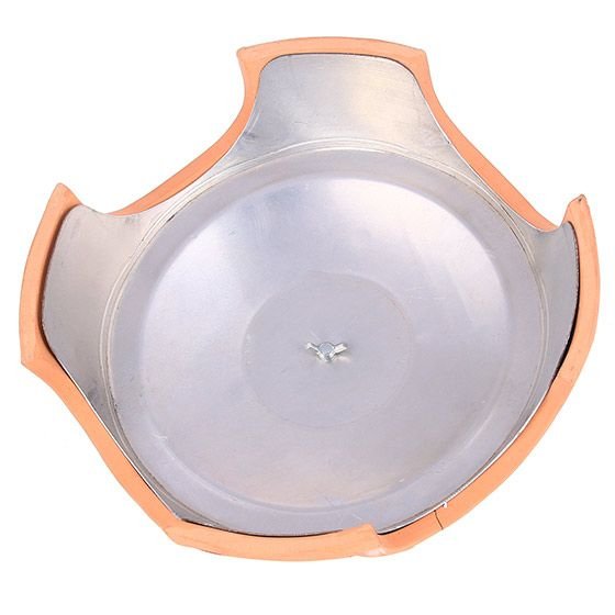 EAN 7333282001285 - Emerio PO-115985 fabricante de pizza y hornos 4 Pizza(s) 900 W Negro, Naranja imagen 3