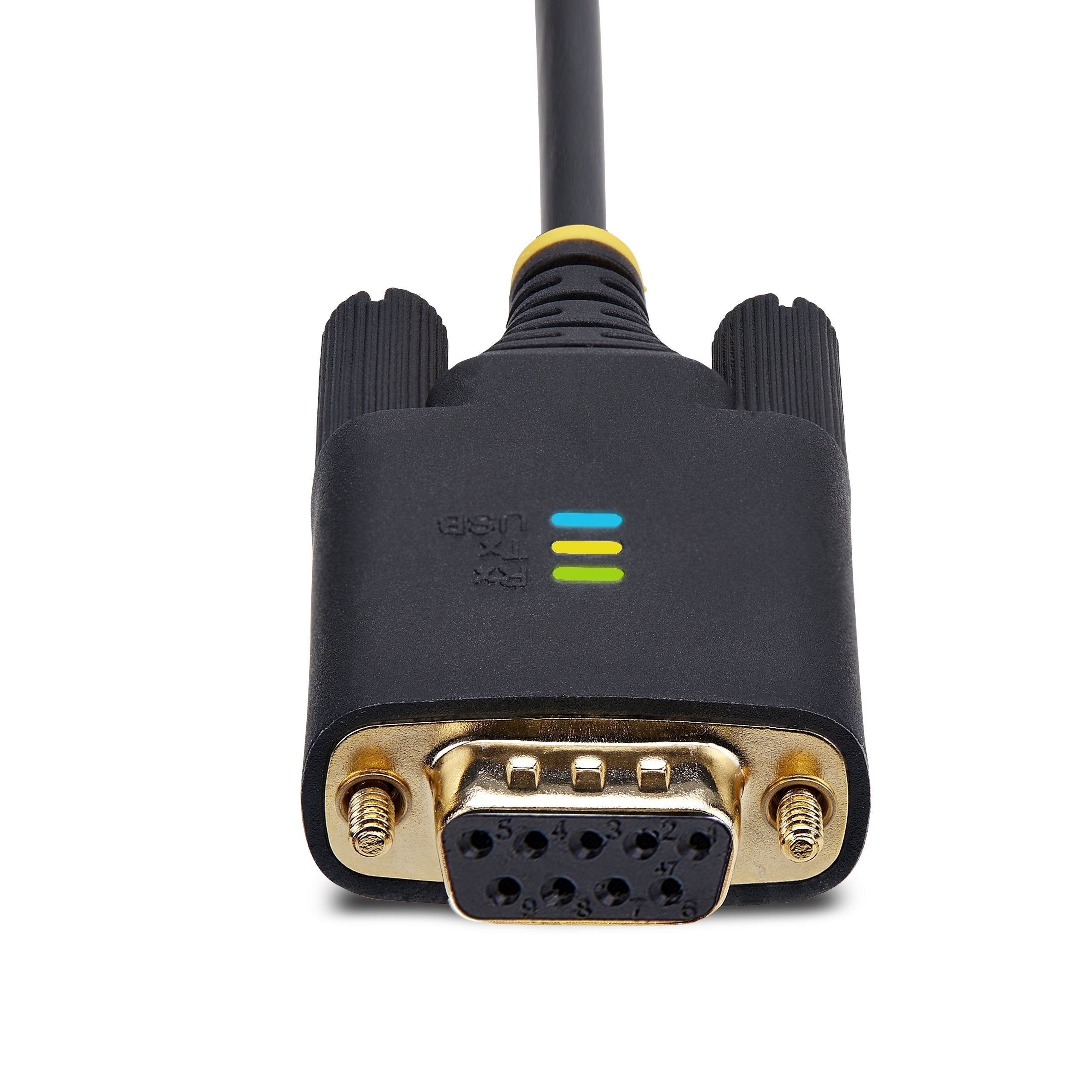 Startech.Com 6.6ft/2m Usb To Null Modem Serial Adaptador Cable, Ftdi, Rs232 - Cable Usb / Seriell - Usb Zu Db-9 - 2 M
