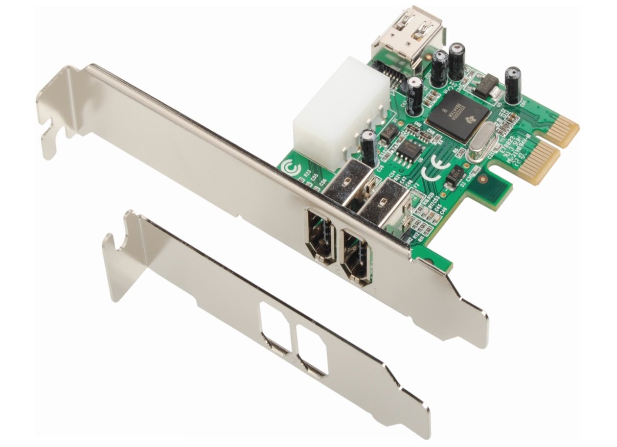 EAN 4027377383945 - Dawicontrol DC-1394 PCIe tarjeta y adaptador de interfaz IEEE 1394/Firewire imagen 1