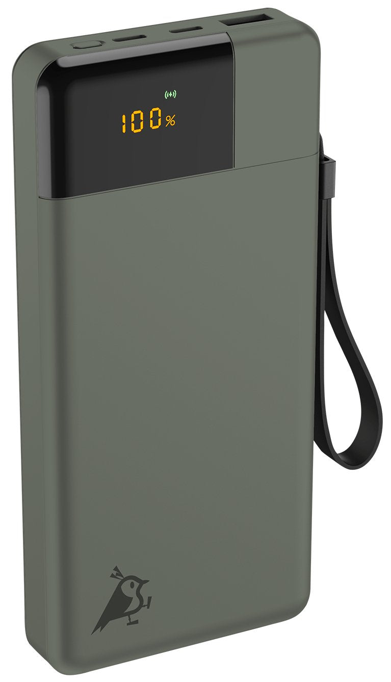 Aqiila Powerbird B20 Powerbank 20w Moss Green 20.000 Mah