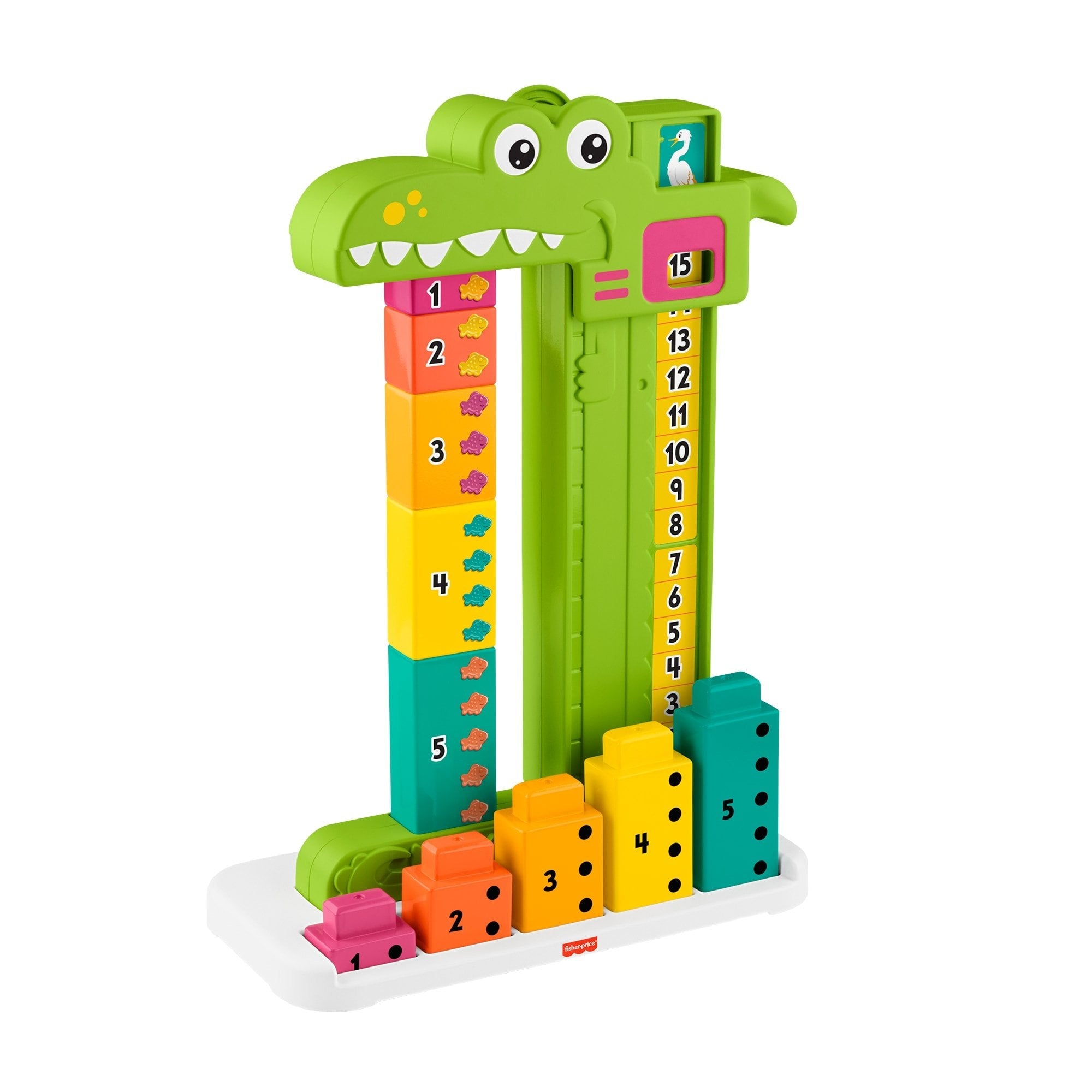 Fisher-Price Mi Número Crocodile, Aprendiendo Juguetes Jct13