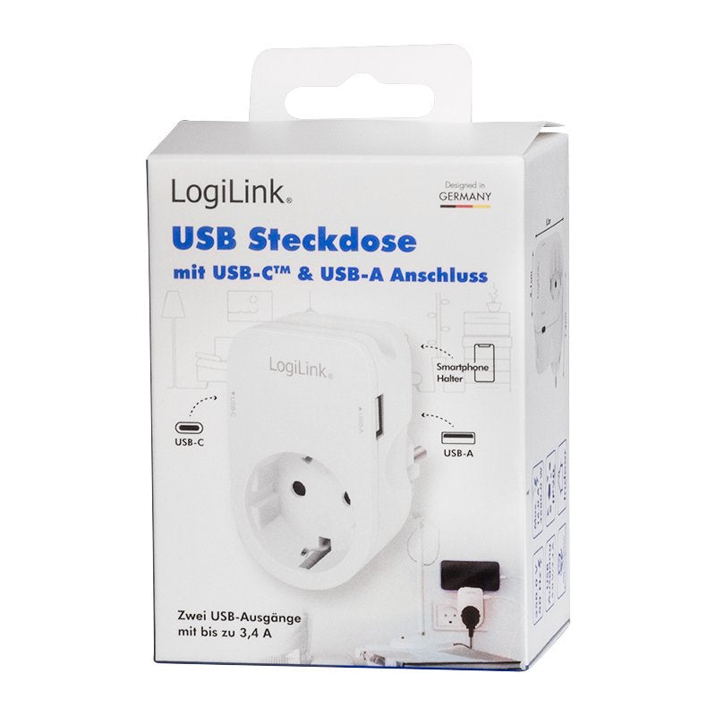 EAN 4052792062984 - LogiLink PA0259 cargador de dispositivo móvil Universal Blanco Corriente alterna Interior imagen 9