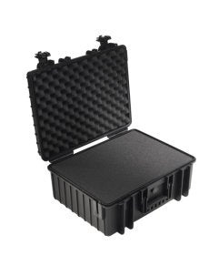 B & W Outdoor Case Type 6000 Negra Con Inserto De Espuma Precortado