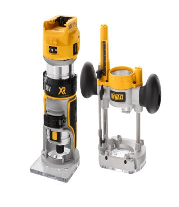 EAN 5035048711804 - DeWALT DCW604NT-XJ fresadora y desbastadora Negro, Amarillo 25500 RPM imagen 5