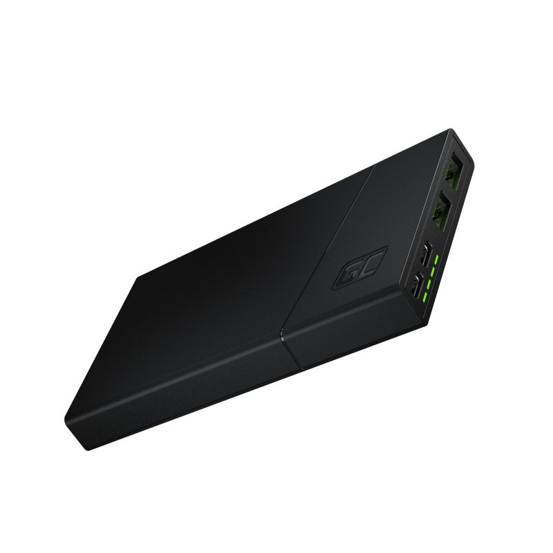 Power Bank Green Cell Powerplay10 10000mah Usb-C 18w Pd And 2x Usb-A Gc Ultra Charge