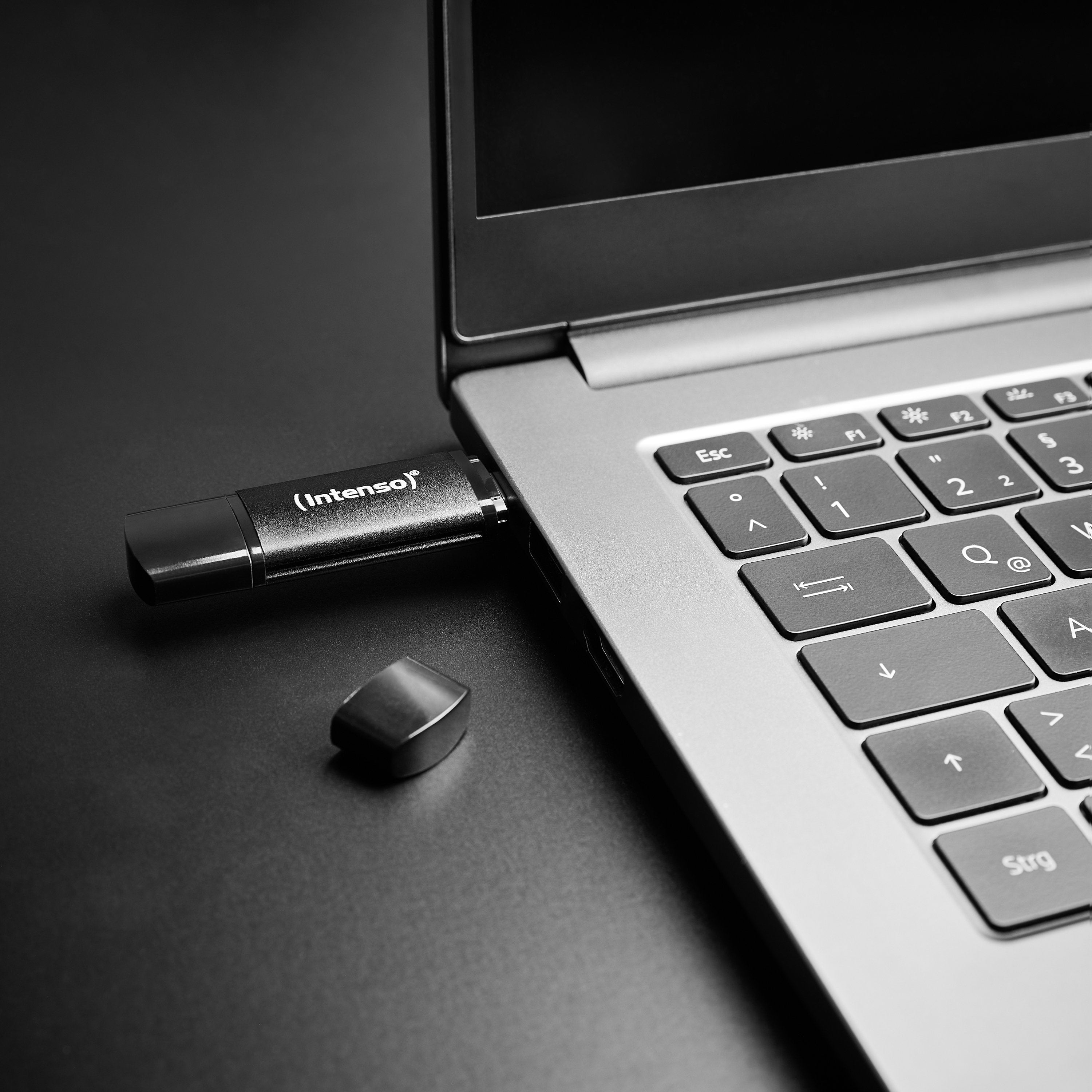 EAN 4034303037926 - Intenso 3544480 unidad flash USB 32 GB USB Type-A / USB Type-C 3.2 Gen 1 (3.1 Gen 1) Negro imagen 4