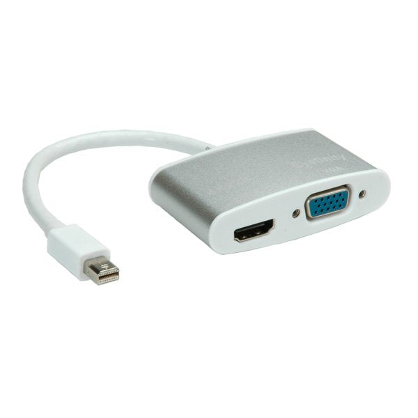 Roline 4k Mini Displayport - Hdmi Vga Adaptercable Minidp St - Hdmi Vga Bu Aktiv