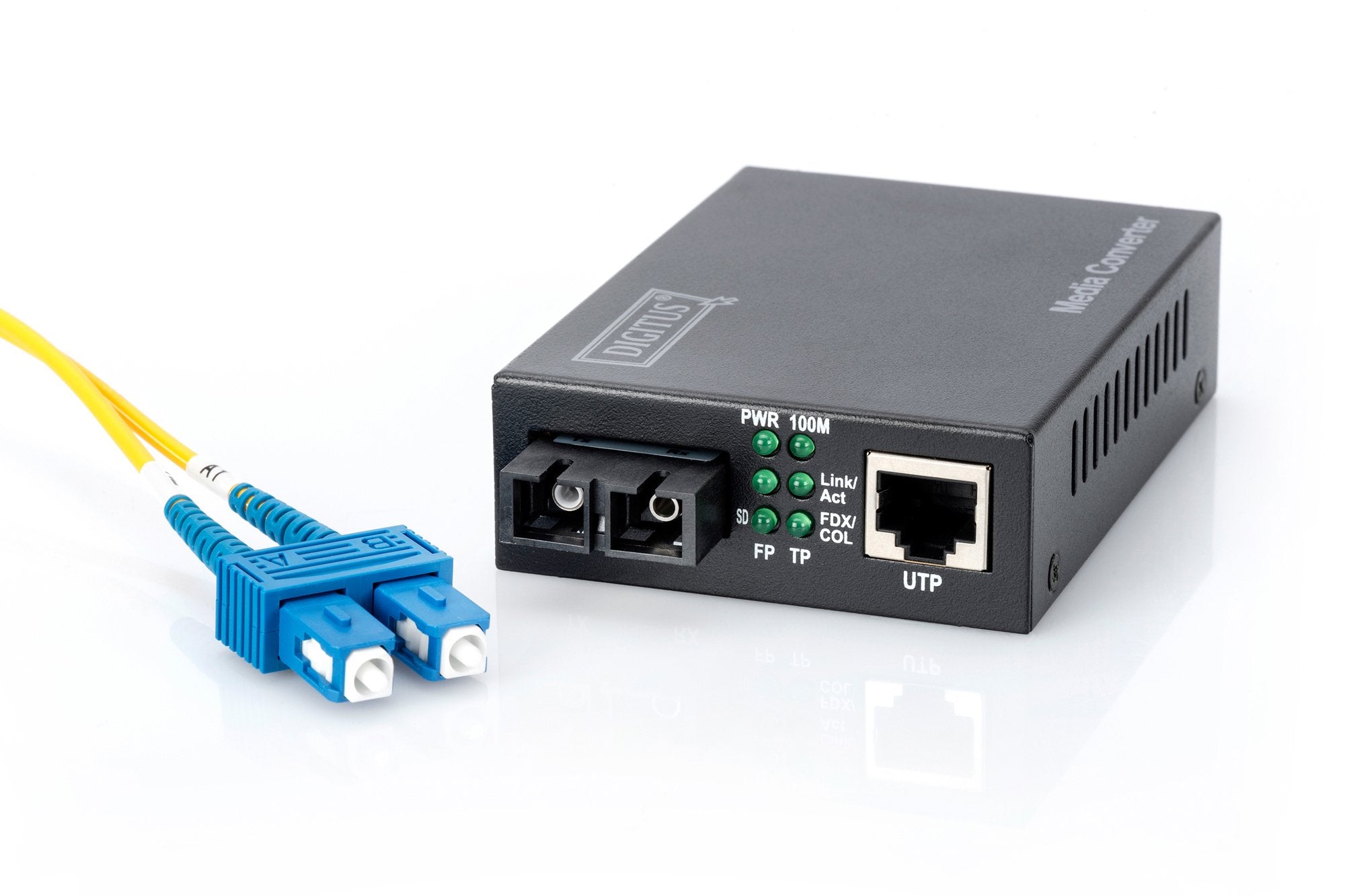 EAN 4016032293101 - Digitus DN-82021-1 convertidor de medio Interno 1310 nm Monomodo Negro imagen 5