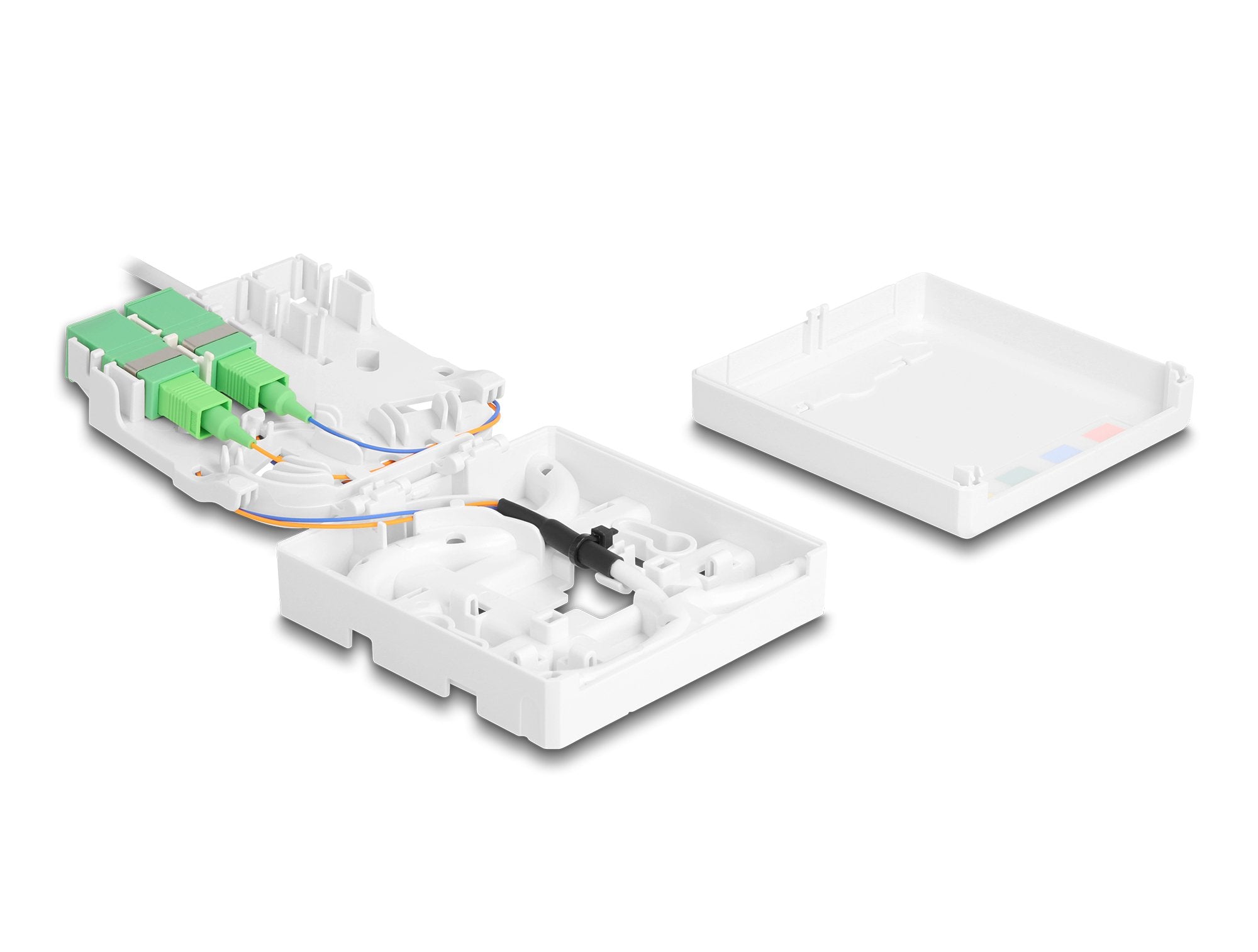 Delock Lwl Roseta 2 X Sc/Apc Simplex Con Verlegekabel Set 40 M