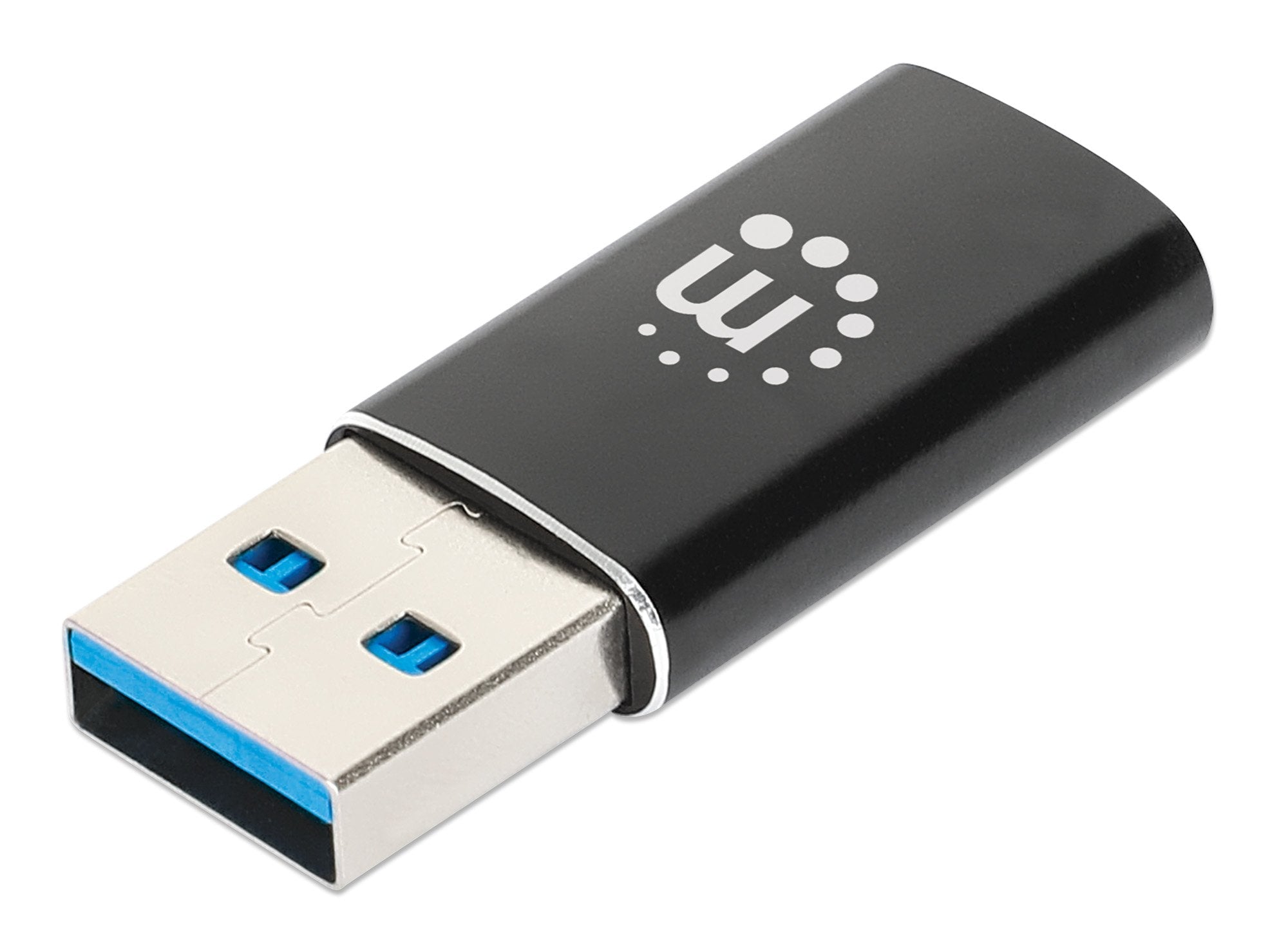 Manhattan Usb-A A Usb-C Adaptador Usb 3.2 Gen 2 10gbps