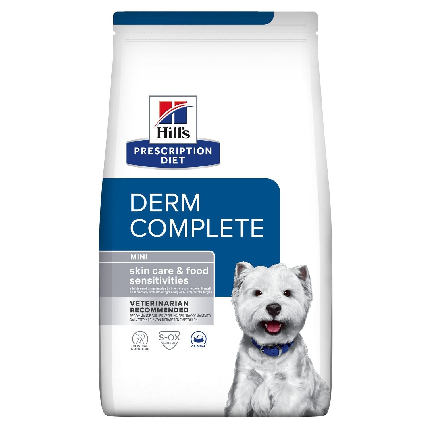 Hill S Pd Canine Derm Completo Mini 1 Kg 606429