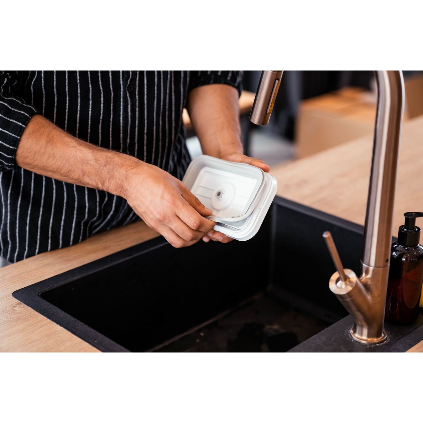 EAN 4009839523922 - ZWILLING FRESH & SAVE Táper Plástico, Silicona Blanco imagen 8