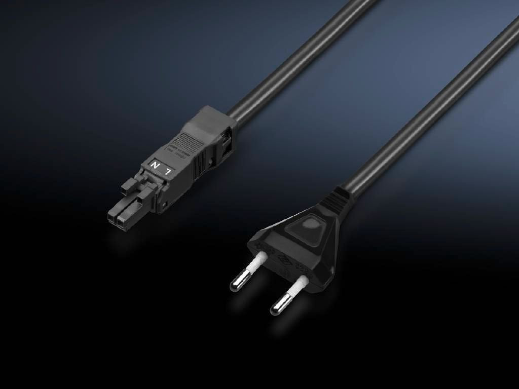 Rittal Dk - Cable De Alimentación - Enchufe Europeo (S) - 2 M