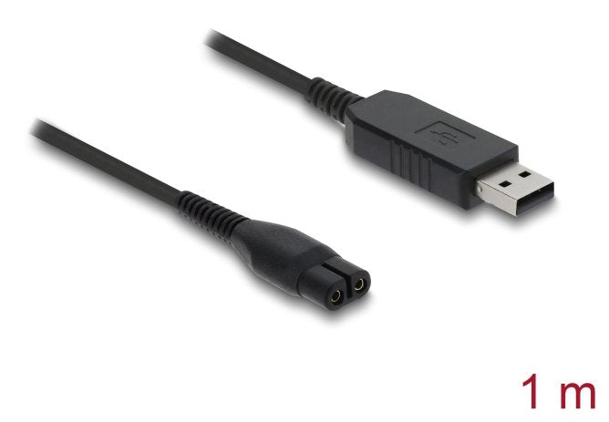 Delock Usb Cable De Carga 4,3 V Para Elektrorasierer Kompatibel Con Philips Oneblade 3