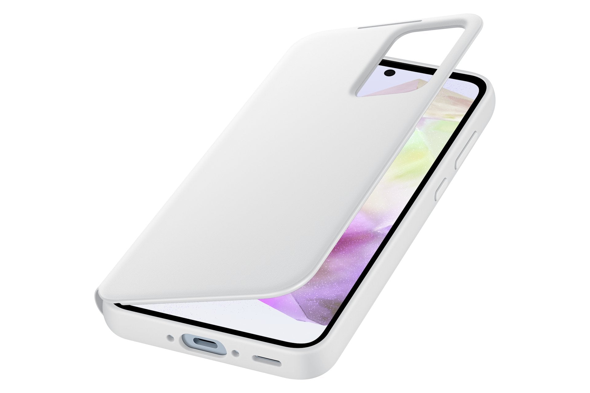 EAN 8806095546605 - Samsung EF-ZA356 funda para teléfono móvil 16,8 cm (6.6") Funda cartera Blanco imagen 4