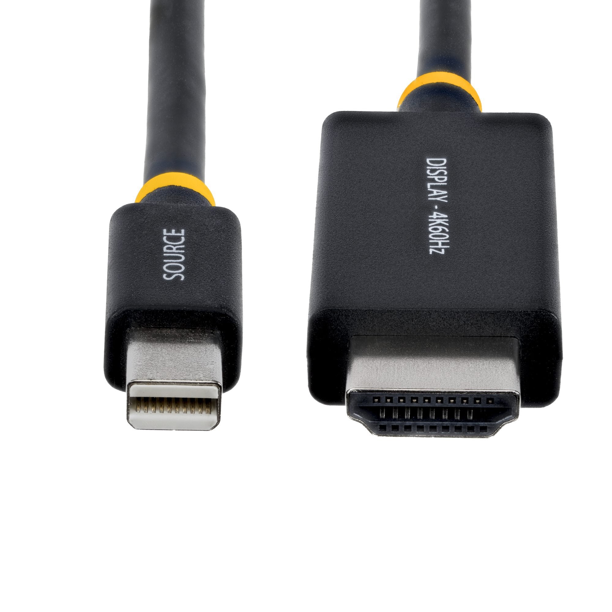 Startech.Com Cable Adaptador Mini Displayport Macho A Hdmi Macho 2 M Negro Activo Admite 4k60hz