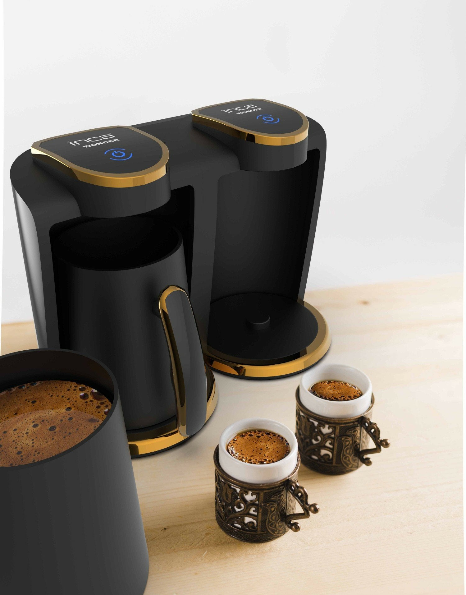 Inca Ikm-02 Cafetera Eléctrica Totalmente Automática Cafetera Turca 0,25 L