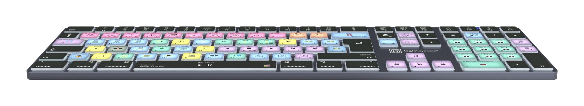 EAN 5707795022372 - Logickeyboard LKB-FCPX10-TM-UK teclado Oficina Bluetooth QWERTY Inglés Gris, Titanio imagen 7