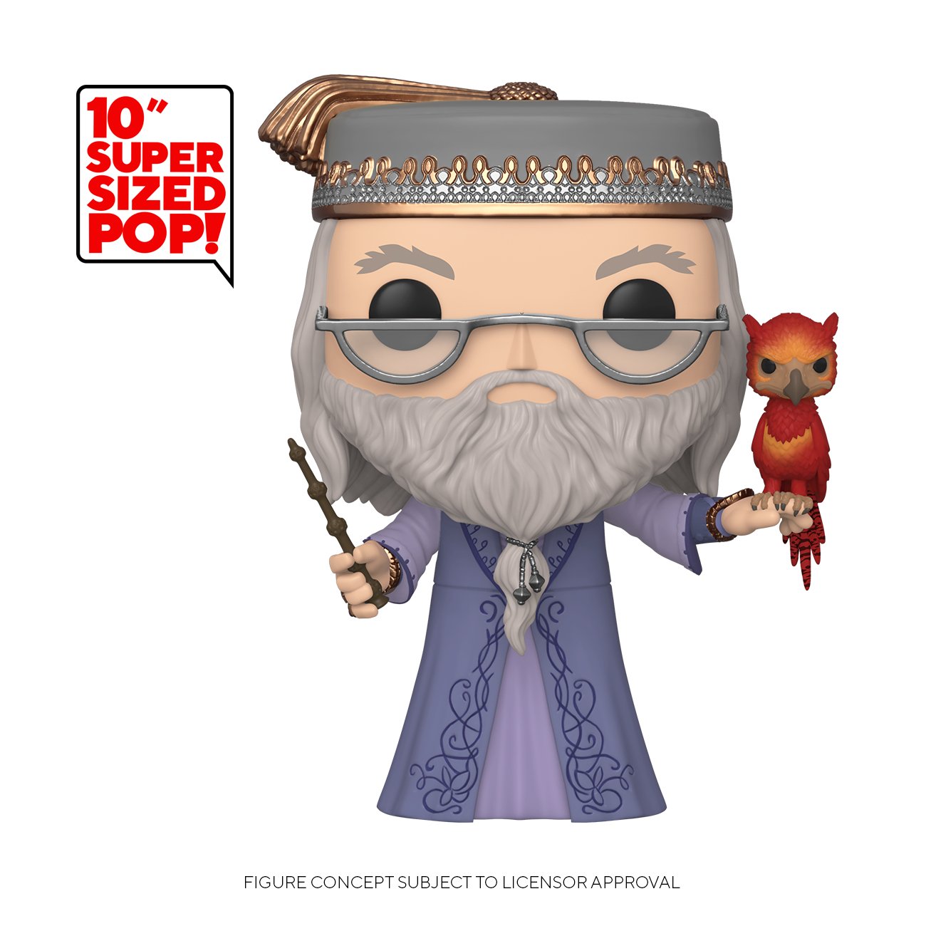 Funko Pop Harry Potter Dumbledore Con Fawkes Fenix 10" 48038