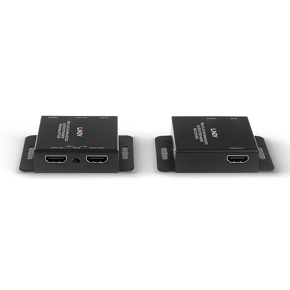 Lindy 38208 Extensor 70m Cat.6 Hdmi 10.2g E Ir Con Poc Y Salida De Bucle