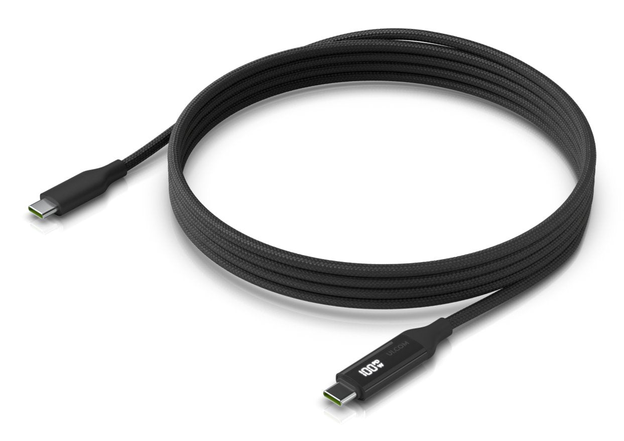 EAN 0810084696224 - Ubiquiti UACC-Cable-USB-100W-2M-BK cable USB USB C Negro, Gris imagen 1