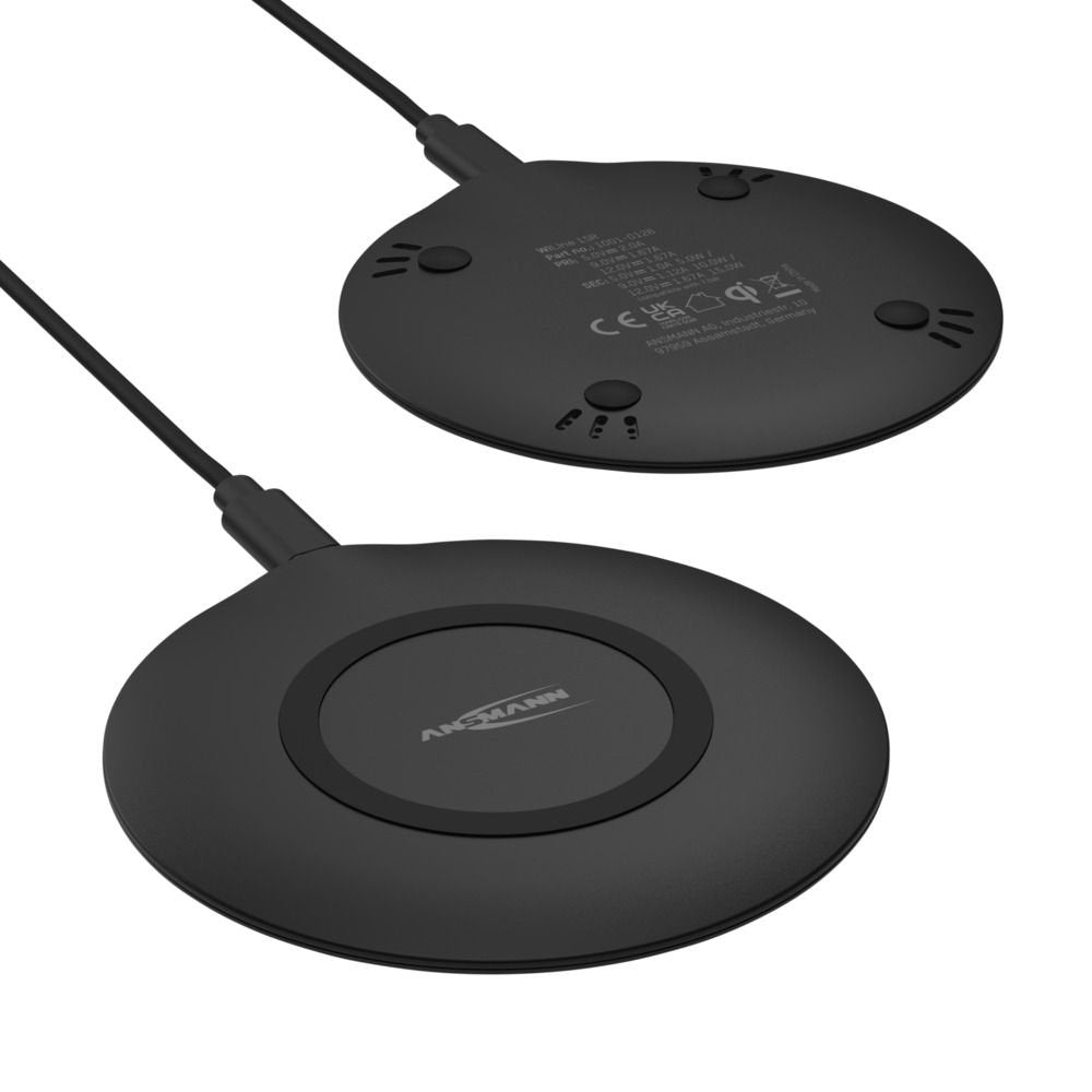 Cargador  Ansmann Indiktiv Cablelos Qi-Compatible Wiline 15r