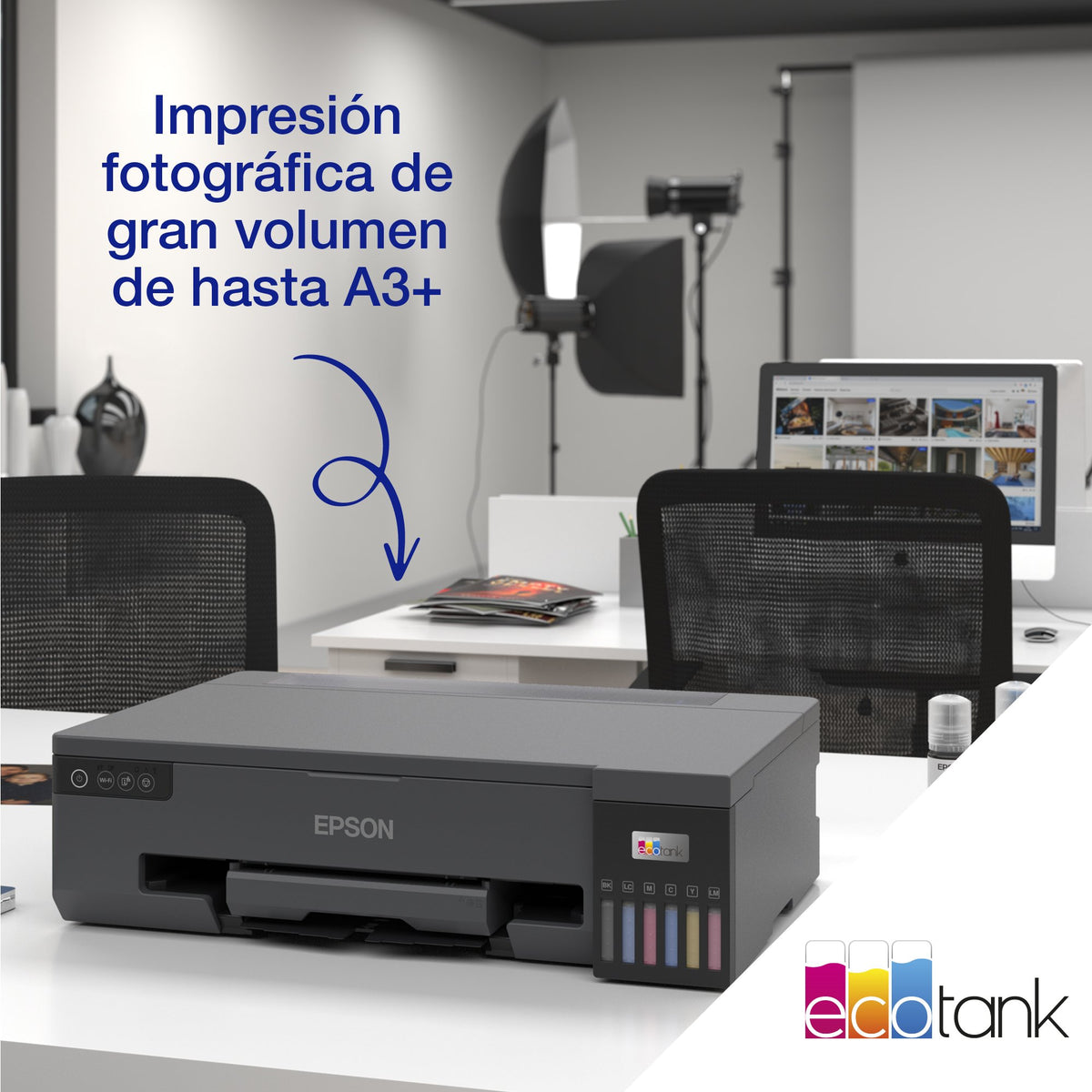 EAN 8715946702957 - Epson EcoTank ET-18100 impresora de foto Inyección de tinta 5760 x 1440 DPI Wifi imagen 15
