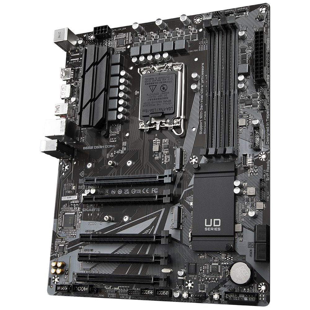 Placa Base Gigabyte Pb Intel 1700 B660 Ds3h Ddr4 Atx, 4xddr4 3200 Usb3.2 Gen2