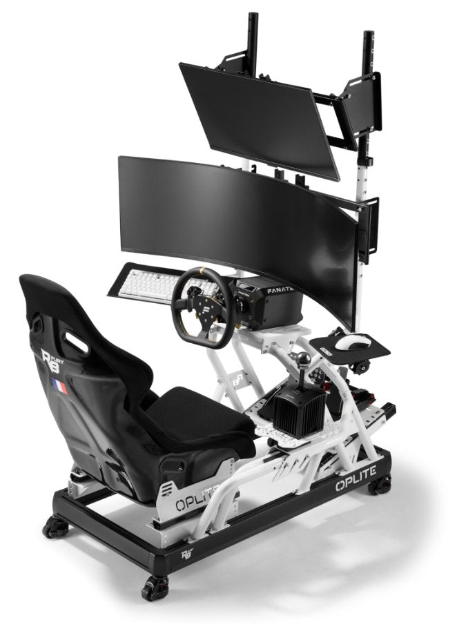 Oplite Femmellbare Lenkrollen Para R8 Cockpit Negro Retail