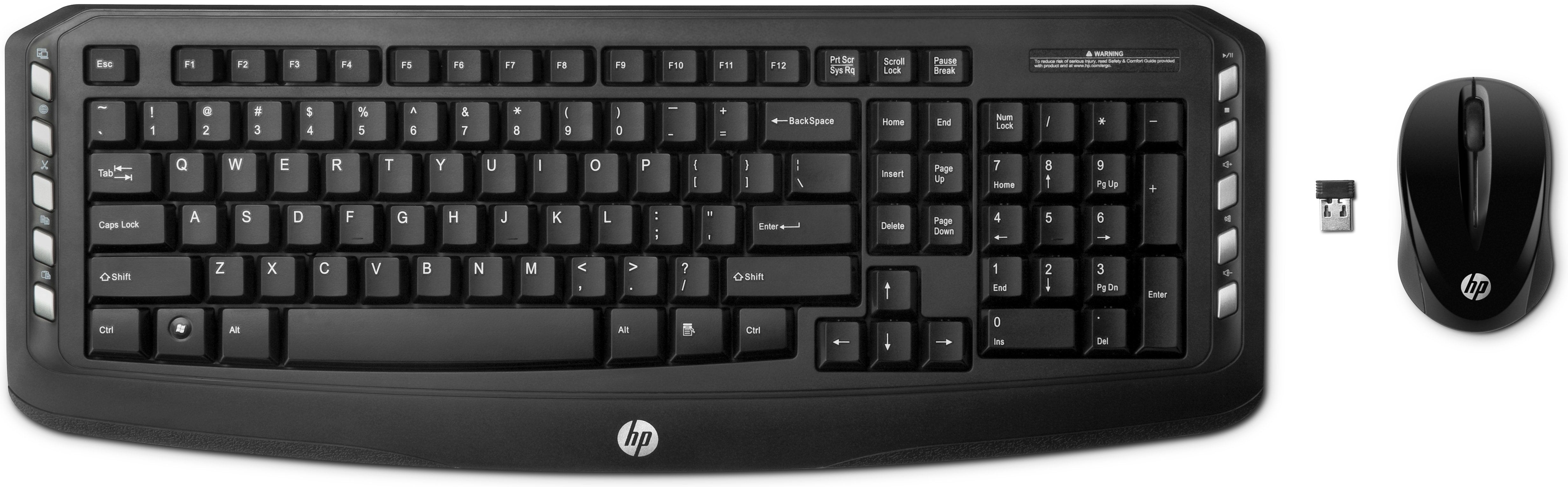 EAN 886111904341 - HP Wireless Classic Desktop teclado Ratón incluido RF inalámbrico Negro imagen 1