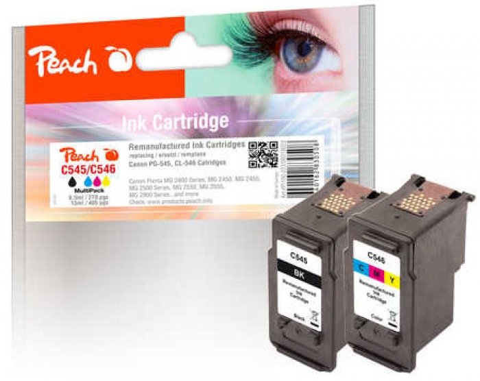 EAN 7640162830508 - Peach 319023 cartucho de tinta Compatible Negro, Cian, Magenta, Amarillo imagen 1