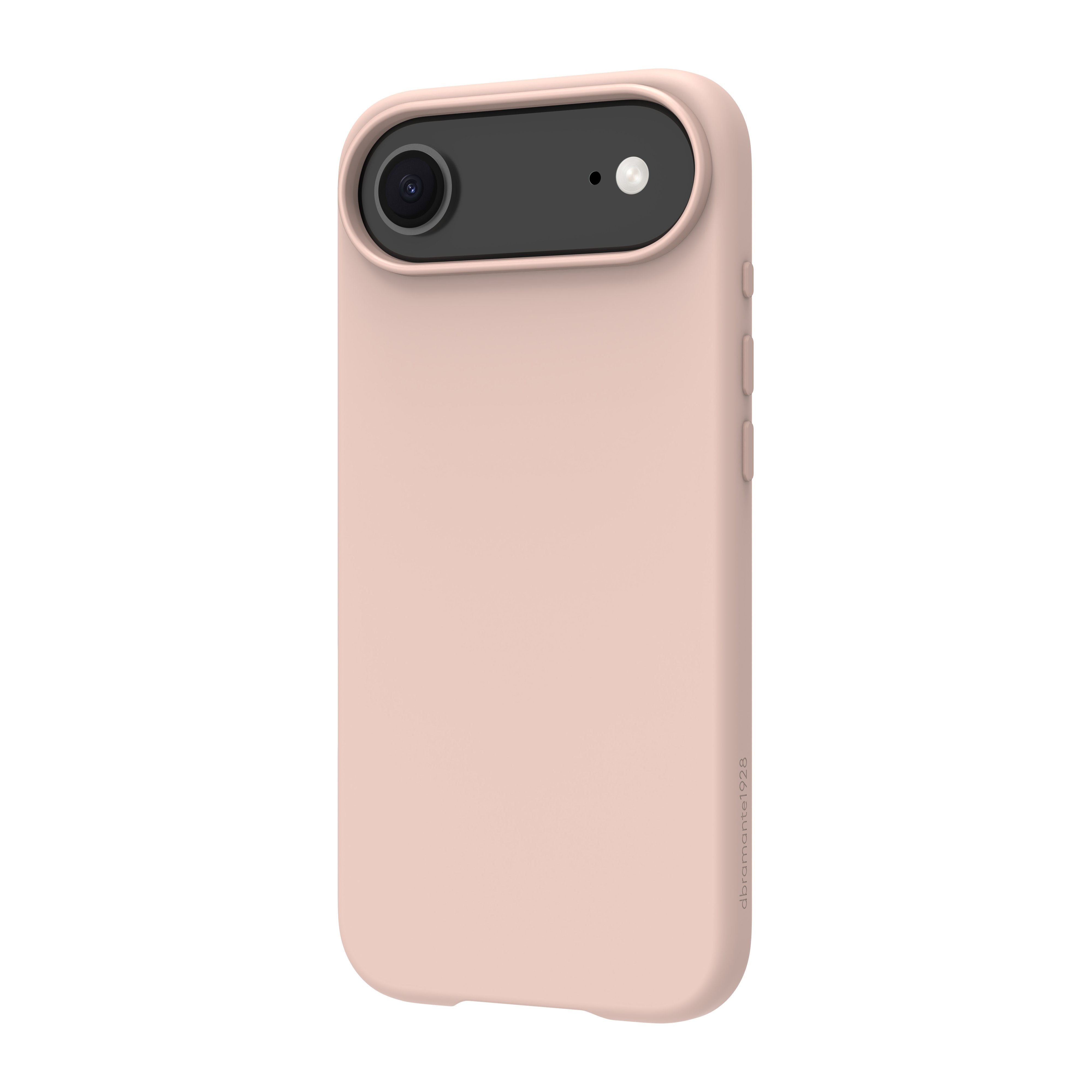 Dbramante1928 Roskilde Icon Carcasa Trasera Para Teléfono Móvil Compatibilidad Con Magsafe Plástico Reciclado Arena Rosa
