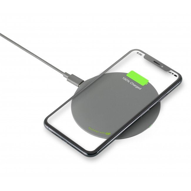 Cargador Inalambrico Gp Qp1a 15w Gris Usb-C 165qp1agrey