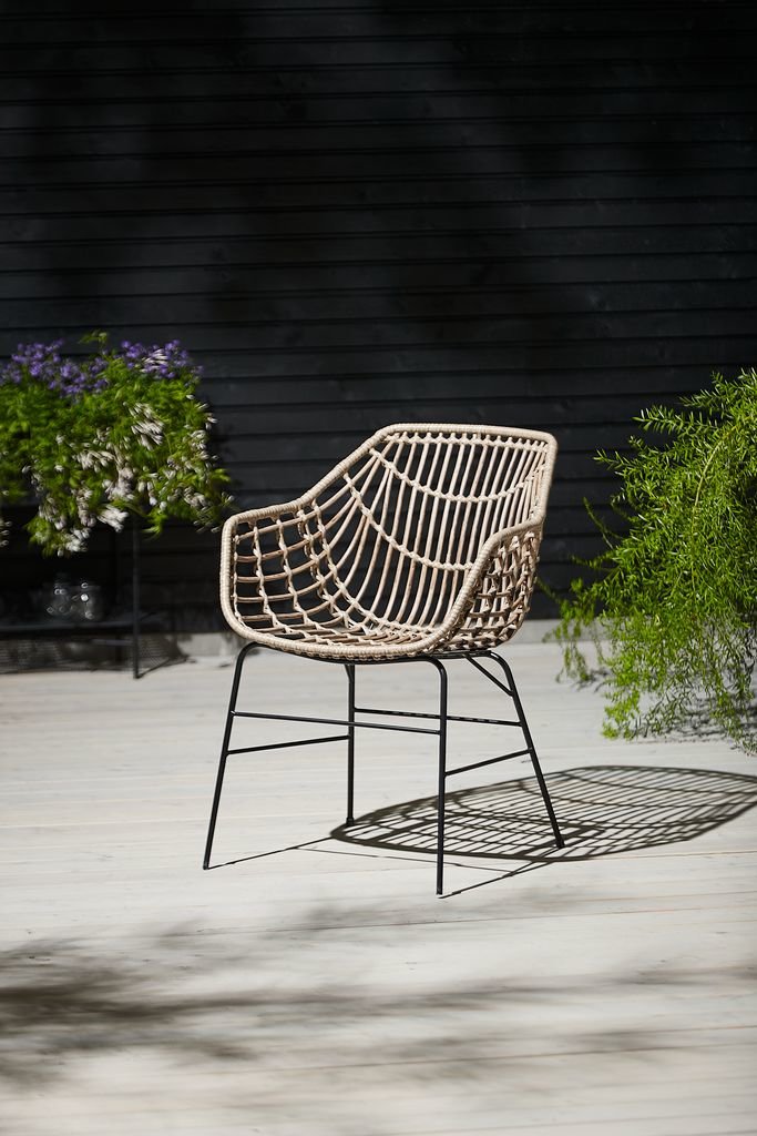 Silla  Jysk  Ilderhuse Natural (2 Piezas)