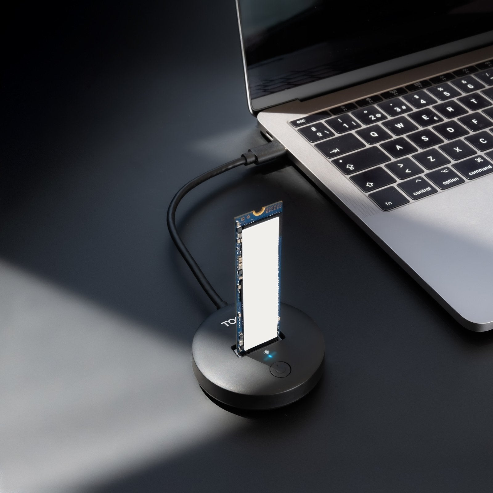Docking Station Para Ssd M2 Sata Nvme Tooq Tqds-100b