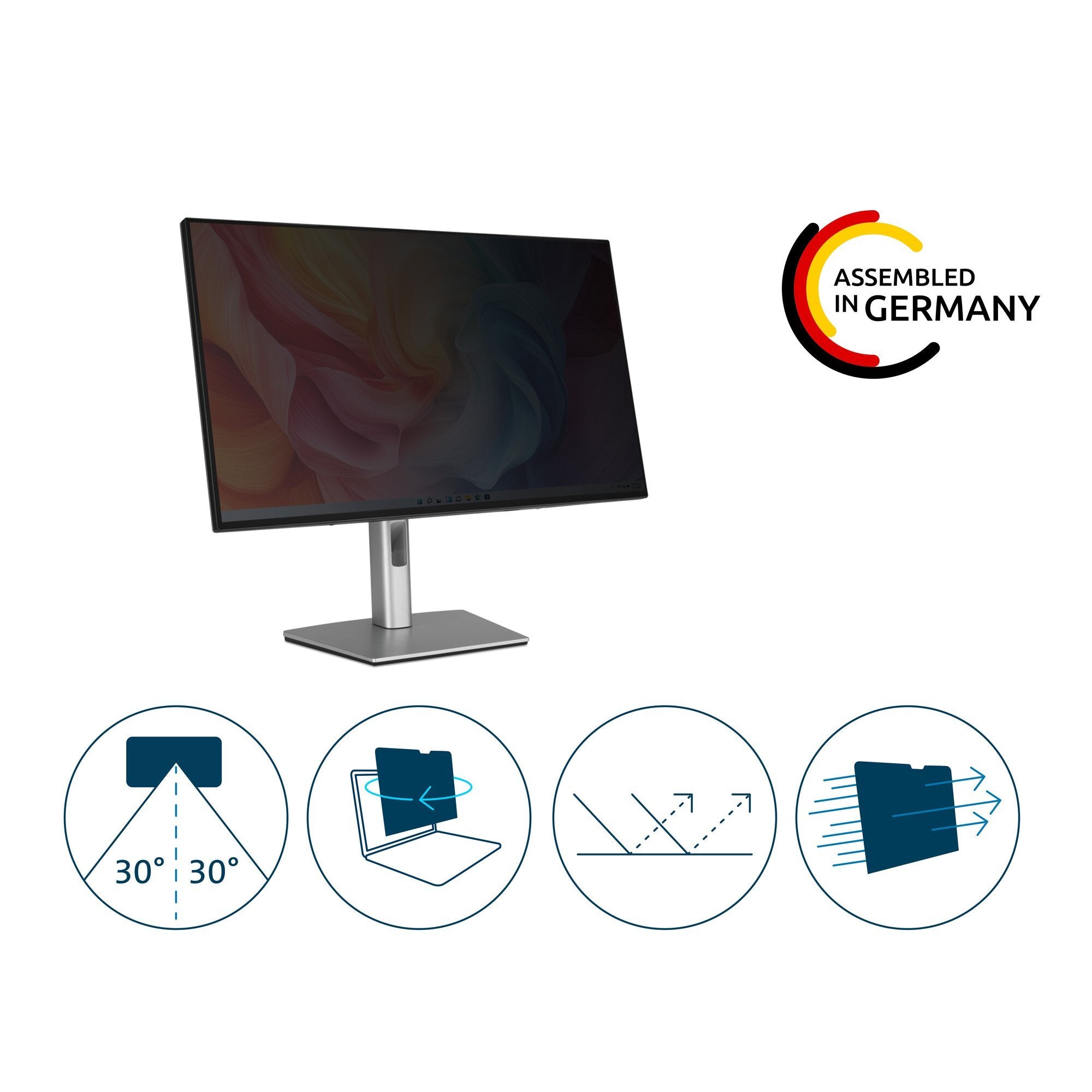 EAN 4049793088662 - Kensington HC240A169E filtro para monitor 61 cm (24") Filtro de privacidad para pantallas sin marco 2H imagen 11