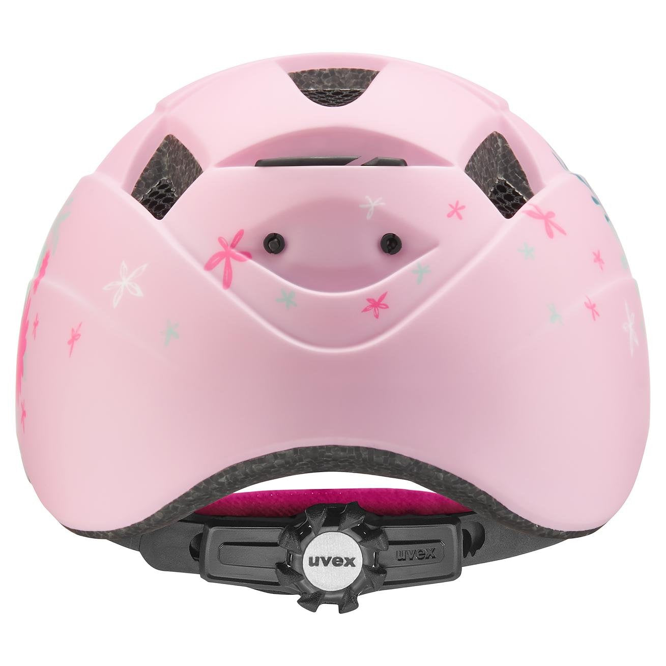 Casco De Bicicleta Infantil Uvex Kid 2 Cc 46-52cm, Unicornio Rosa Mate