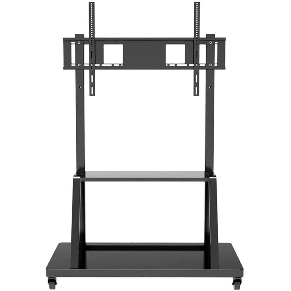 Techly Ica-Tr30 Soporte De Pie Para Pantalla Plana 2,54 M (100") Soporte De Suelo Con Ruedas Para Pantalla Plana Negro