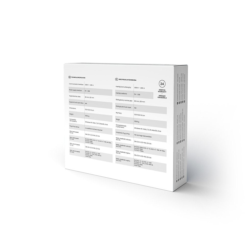 EAN 5901986045991 - Savio AK-43 optical disc External Slim drive DVD±R/RW CD±R/RW Black unidad de disco óptico DVD±RW Negro imagen 4