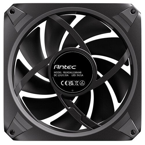 EAN 0761345400596 - Antec Orbit 120 ARGB FAN Carcasa del ordenador Ventilador 12 cm Negro imagen 1