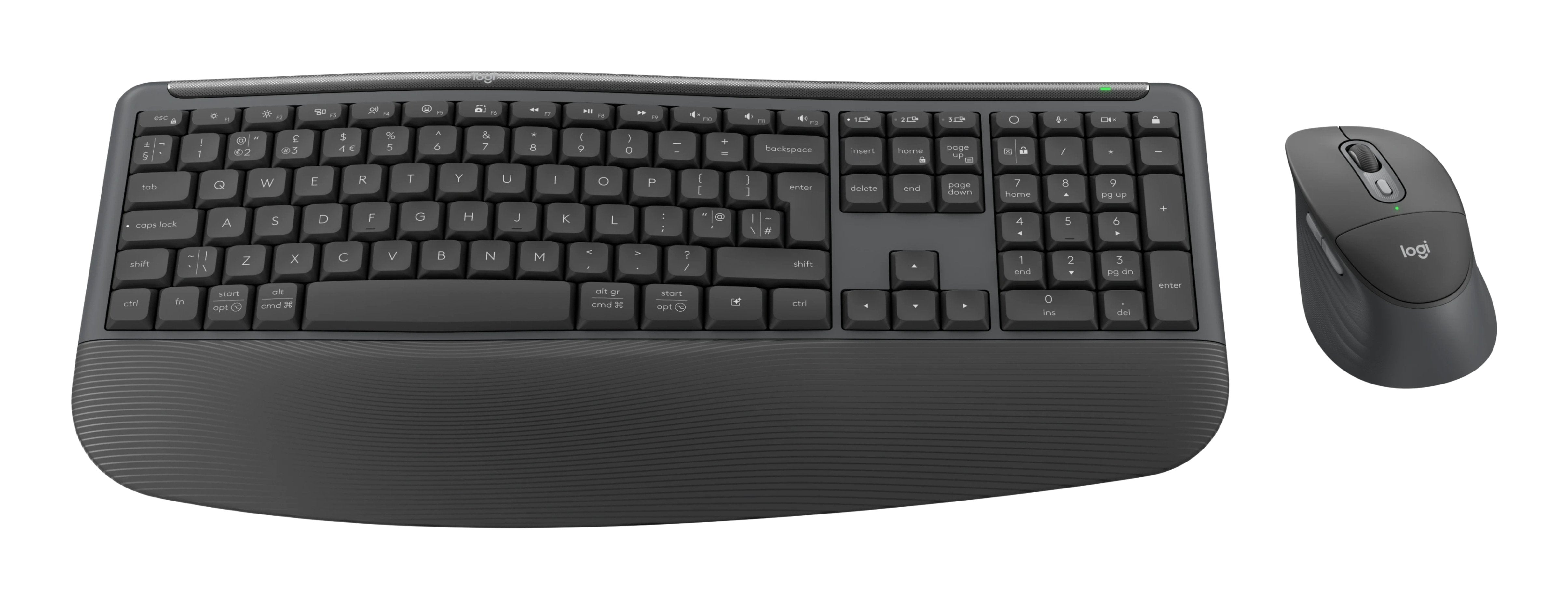 EAN 5099206134096 - Logitech Signature Comfort Plus Combo MK880 teclado Ratón incluido Universal RF Wireless + Bluetooth QWER imagen 2