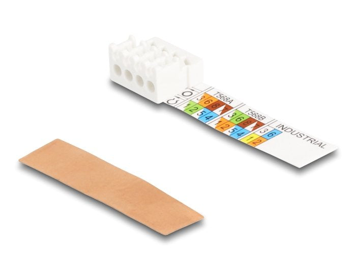 Delock Rj45 Macho Cat.6a Con Prensaestopas