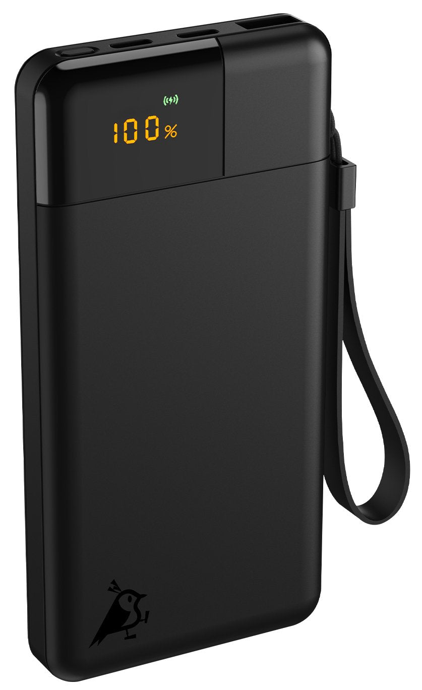 Aqiila Powerbird B10 Powerbank 20w Schwarz 10.000 Mah
